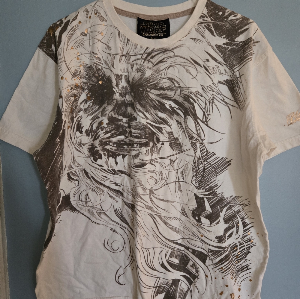 RARE! Marc Ecko Star Wars Chewbacca Cut & Sew Men's XL T Shirt